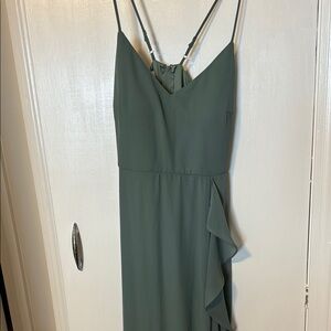Birdy Grey “Theresa” Bridesmaid Dress-sea glass. Never worn, tag on.